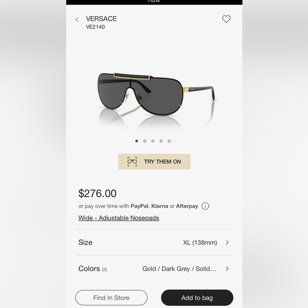 Versace sunglasses